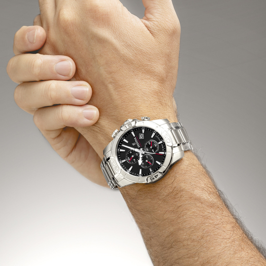 Festina RELOJ FESTINA TIMELESS CHRONOGRAPH F20704/3 NEGRO CORREA DE ACERO INOXIDABLE 316L HOMBRE Último día