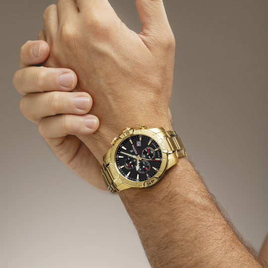Festina RELOJ FESTINA TIMELESS CHRONOGRAPH F20705/4 NEGRO CORREA DE ACERO INOXIDABLE 316L HOMBRE Superdescuento