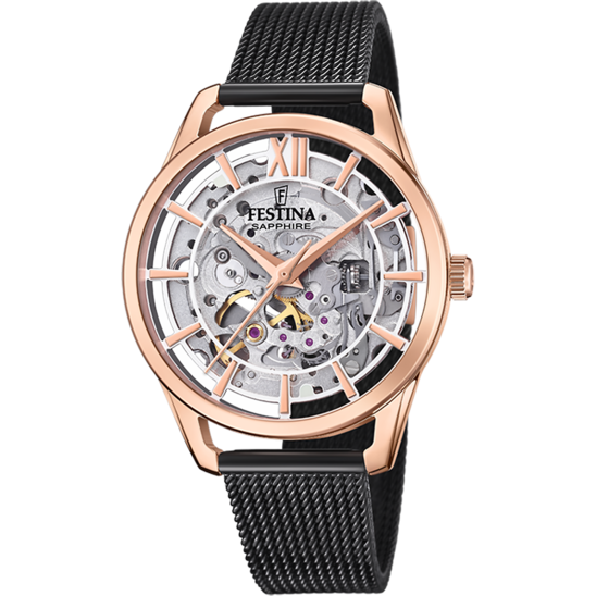 Festina RELOJ DE MUJER FESTINA AUTOMATIC SKELETON F20628/3 Precio de fábrica
