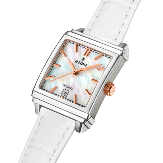 Festina RELOJ FESTINA ON THE SQUARE F20682/1 BEIGE CORREA DE CUERO MUJER Ofertas especiales