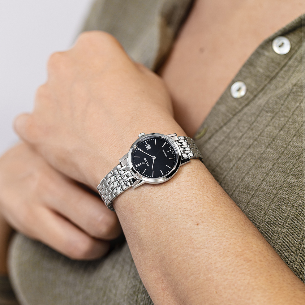 Festina RELOJ DE MUJER FESTINA SWISS MADE F20019/3 CON ESFERA NEGRA Últimos 3 días