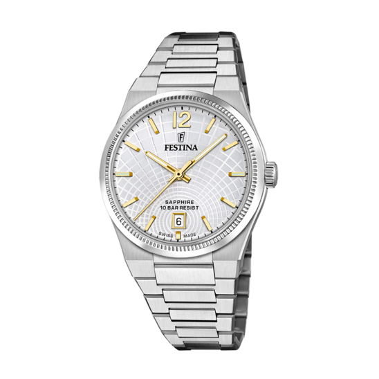Festina RELOJ DE MUJER FESTINA SWISS MADE RIVÉ F20052/2 PLATEADO Precio de fábrica