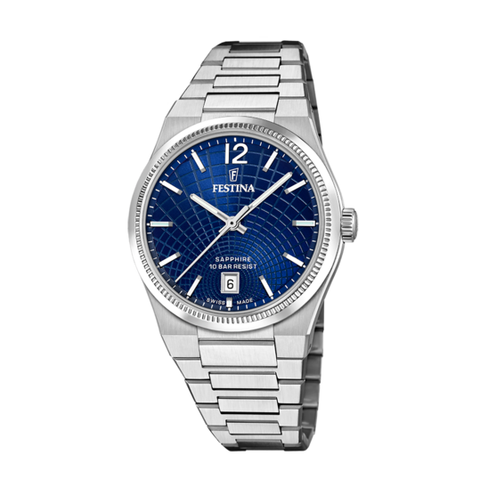 Festina RELOJ DE MUJER FESTINA SWISS MADE RIVÉ F20052/7 AZUL Solo queda un día