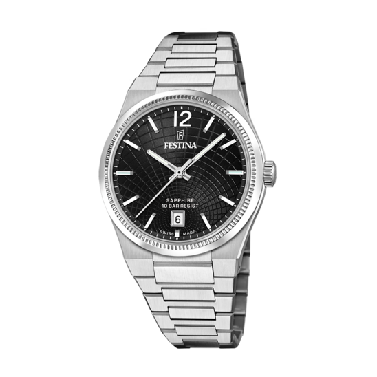 Festina RELOJ DE MUJER FESTINA SWISS MADE RIVÉ F20052/8 NEGRO Superdescuento