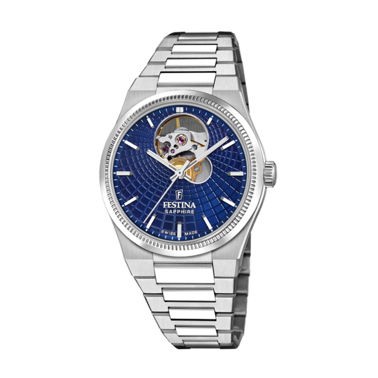 Festina RELOJ DE MUJER FESTINA SWISS MADE RIVÉ F20054/5 AZUL Envío internacional gratuito