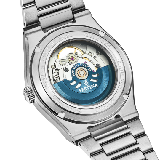 Festina RELOJ DE MUJER FESTINA SWISS MADE RIVÉ F20054/5 AZUL Envío internacional gratuito