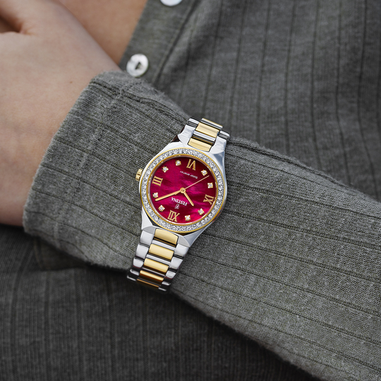 Festina FESTINA SOLAR ENERGY F20659/3 ROJO ACERO INOXIDABLE 316L MUJER Ahorra y exporta