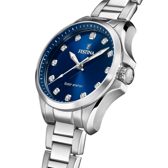 Festina FESTINA SOLAR ENERGY F20654/4 AZUL ACERO INOXIDABLE 316L MUJER Descuentos del mes
