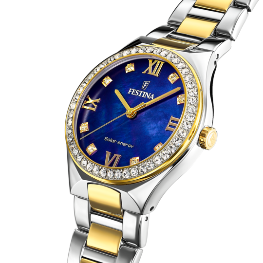 Festina FESTINA SOLAR ENERGY F20659/2 AZUL ACERO INOXIDABLE 316L MUJER Descuento por venta flash