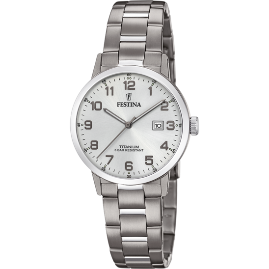 Festina RELOJ DE MUJER FESTINA TITANIUM F20436/1 CON ESFERA PLATEADA Rebajas de fin de temporada