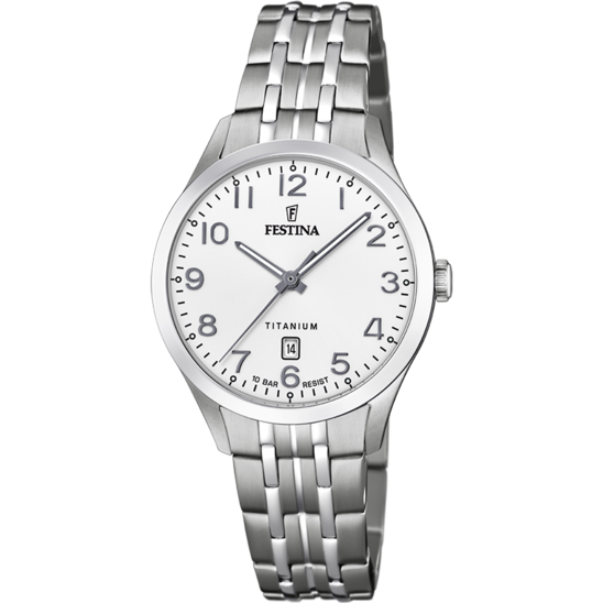 Festina RELOJ DE MUJER FESTINA TITANIUM F20468/1 CON ESFERA BLANCA Precio ultrabajo