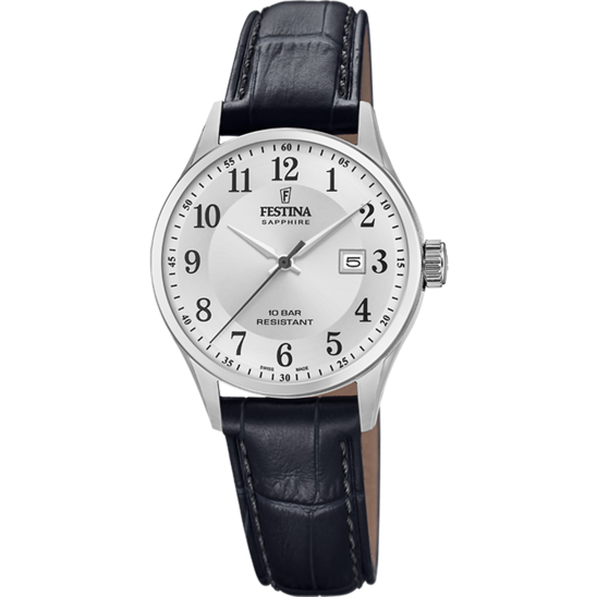 Festina RELOJ DE MUJER FESTINA SWISS MADE F20009/5 CON ESFERA PLATEADA