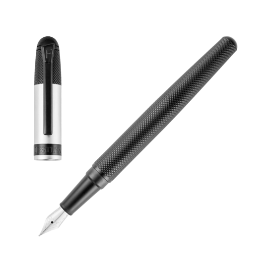 Festina PLUMA ESTILOGRÁFICA CLÁSICA EDICIÓN NEGRA Y PLATEADA En oferta