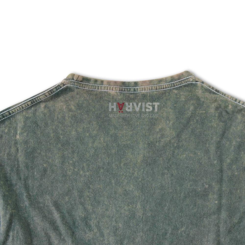 ﻿Härvist Camiseta Teñida Verde Moto Descuento