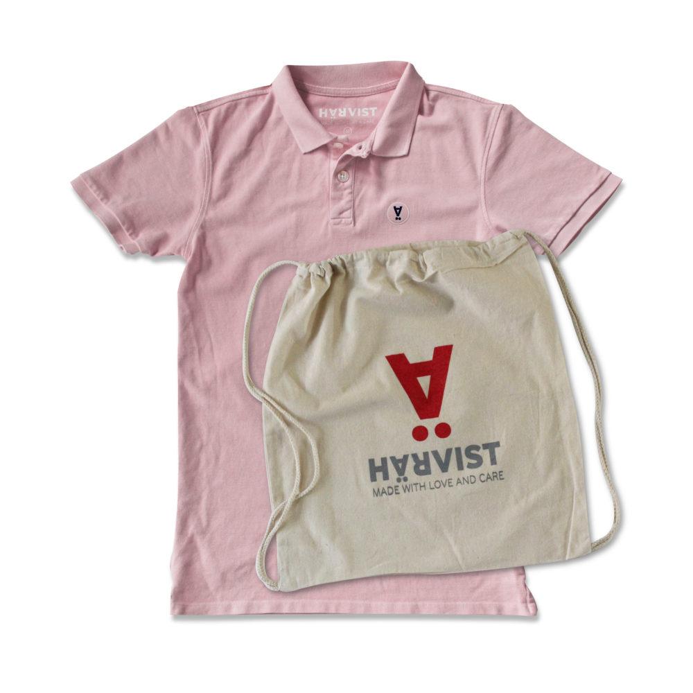 Härvist Polo Envejecido Rosa Logo 2017 Ed Oferta especial