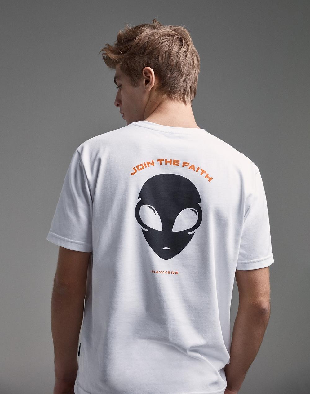 Hawkers ATH T-SHIRT WHITE Ventas relámpago