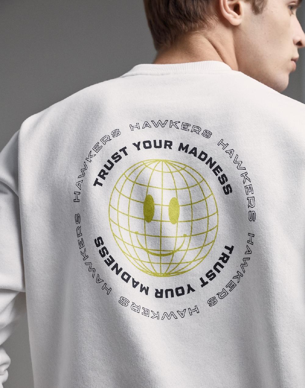 Hawkers SVO SWEATSHIRT WHITE Tienda