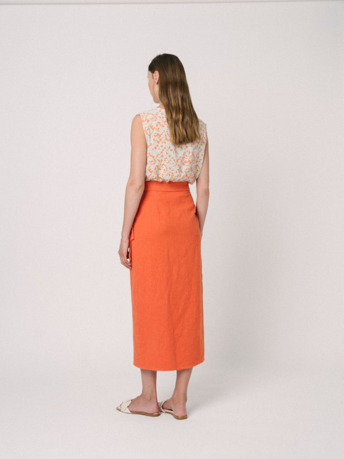 Ifeelnut Shara Skirt Linen – Ifeelnut Grandes descuentos