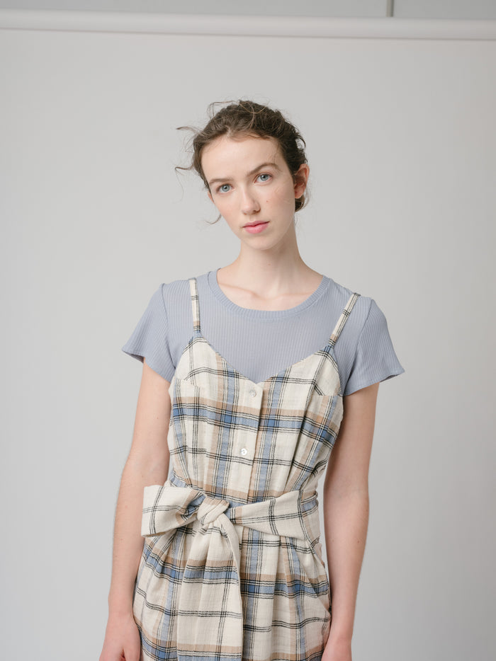 Ifeelnut Vestido Madelaine Checks – Ifeelnut Venta caliente