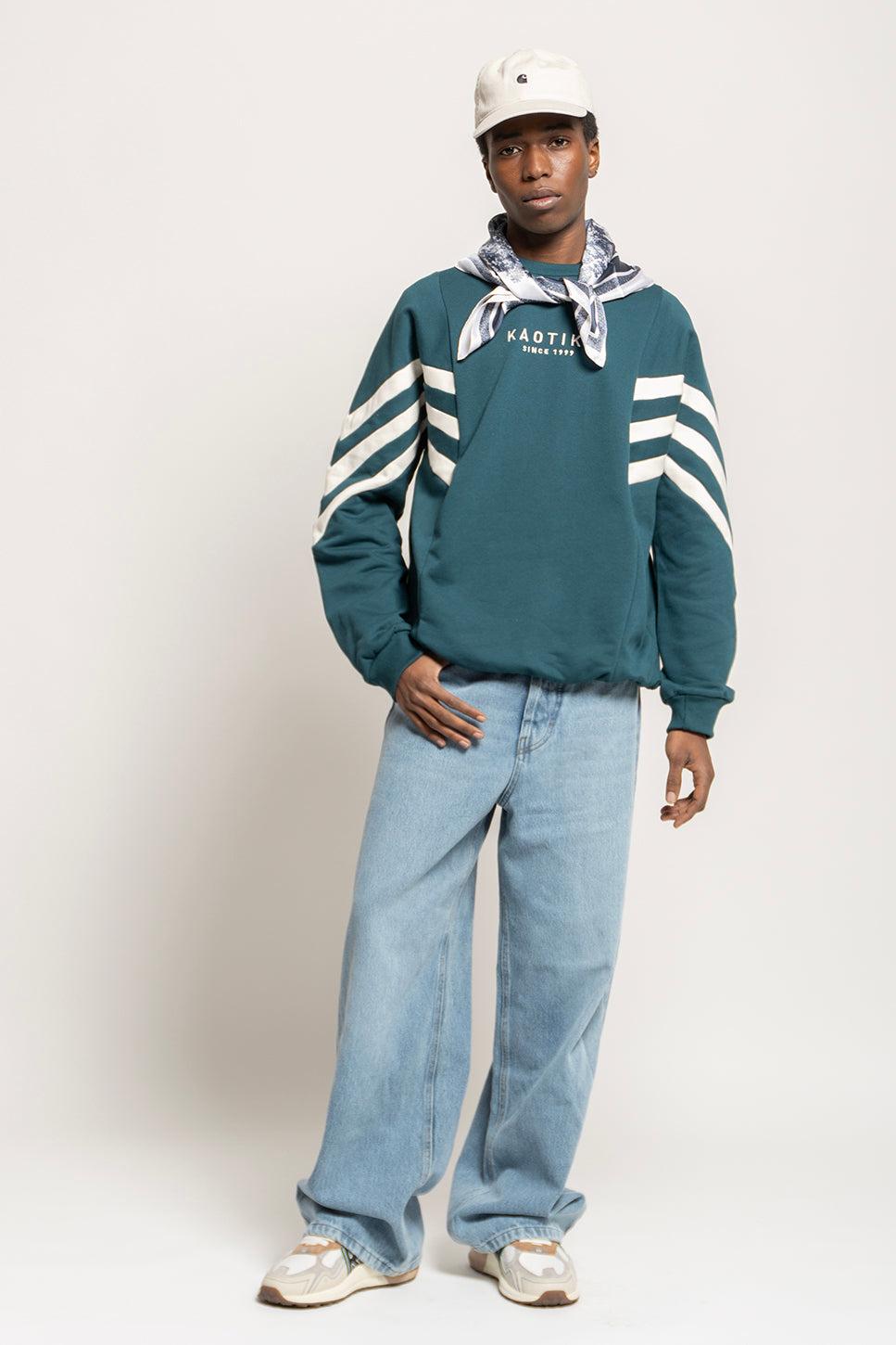 kaotiko Sudadera Chad Sage/ Ivory Últimos 3 días