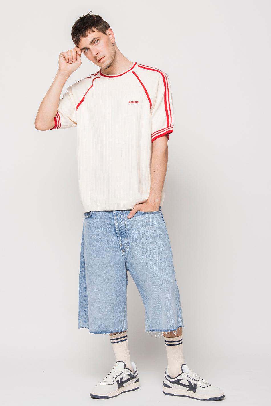 kaotiko Polo Vintage Ivory/ Red Último día