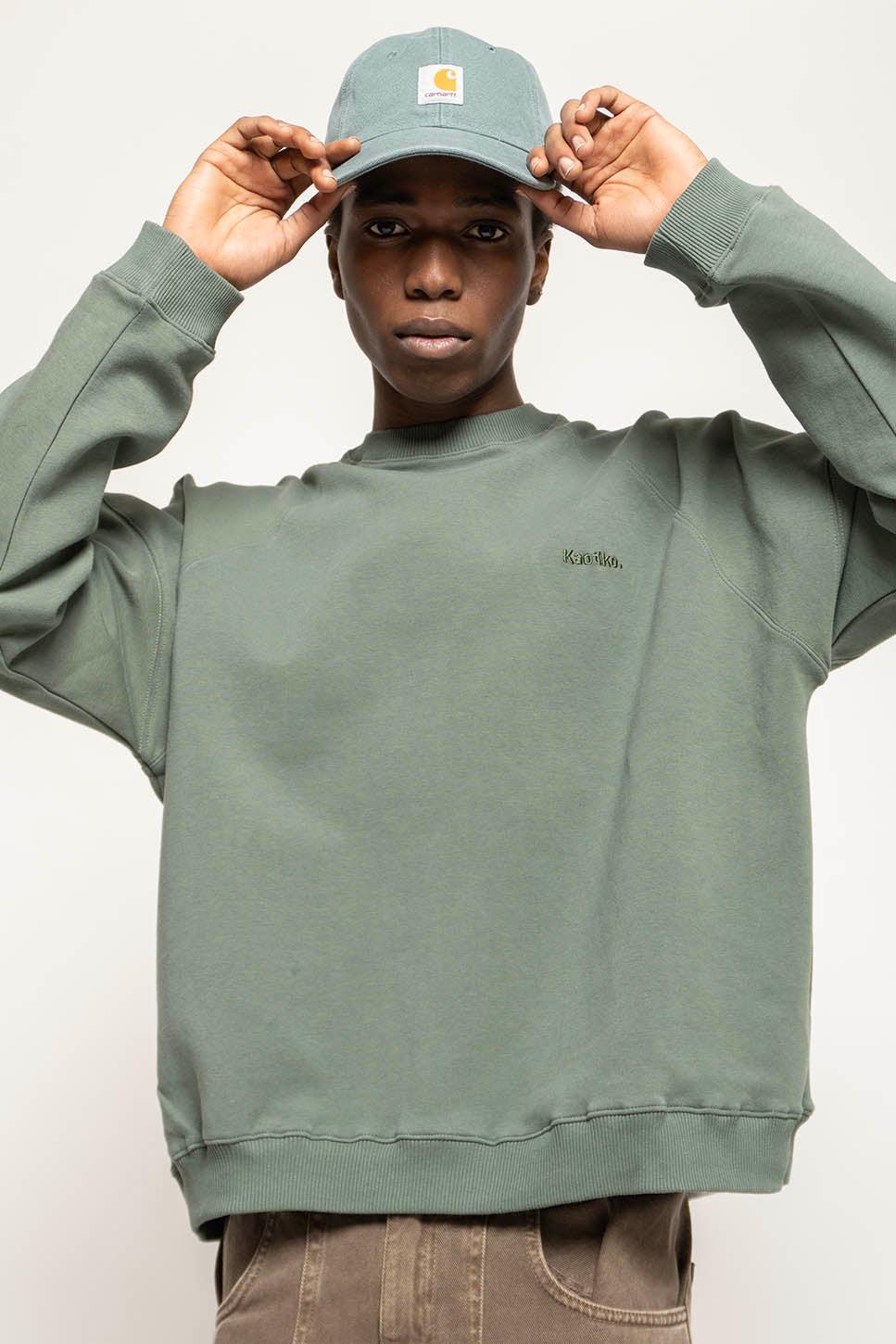 kaotiko Sudadera Dante Interlock Olive Devoluciones gratuitas