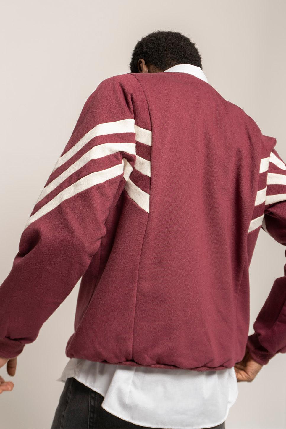 kaotiko Sudadera Chad Dark Burgundy/ Ivory Rebajas baratas