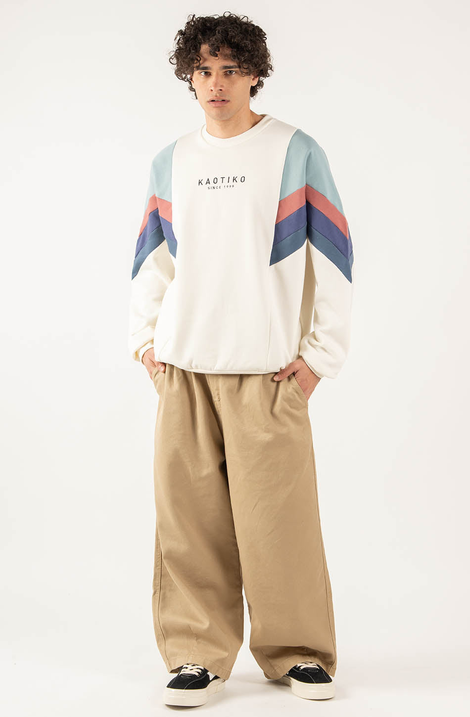 kaotiko Sudadera Seattle Ivory Tienda