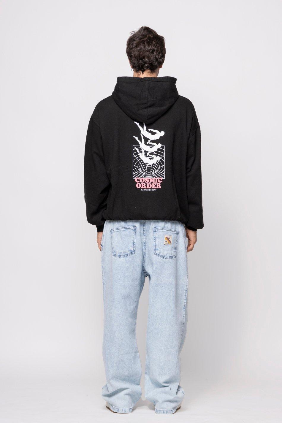 kaotiko Sudadera Cosmic Order Black Rebajas online