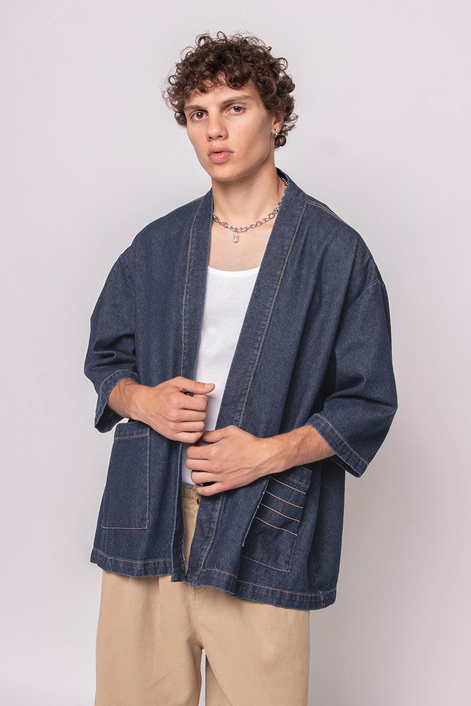 kaotiko Kimono Denim Japanese Envío gratis