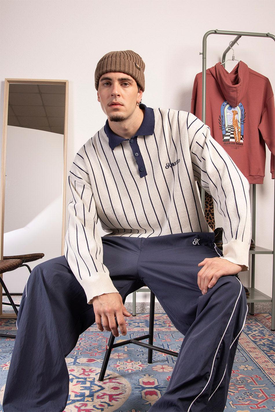 kaotiko Jersey Button Palm Beach Ivory Último día