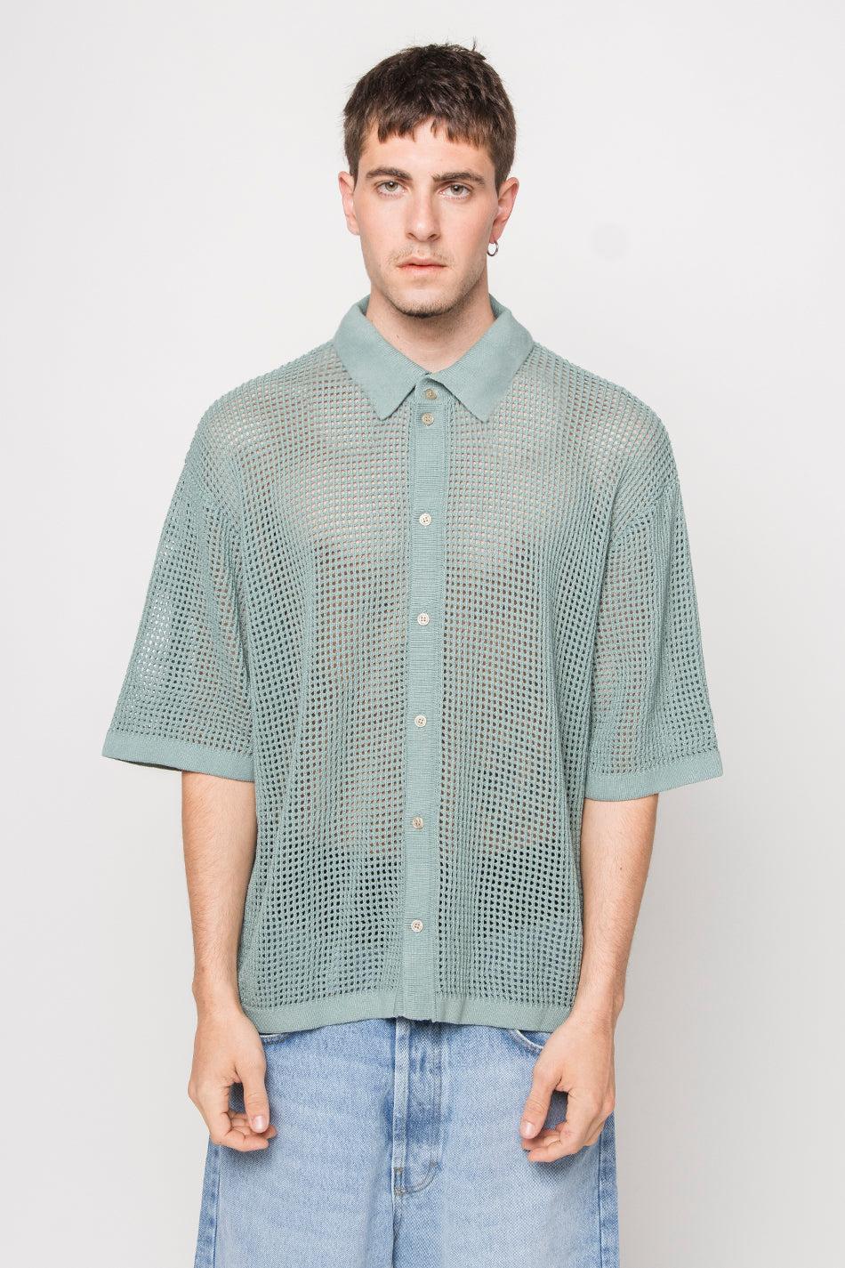 kaotiko Polo Crochet Water Green Superdescuento