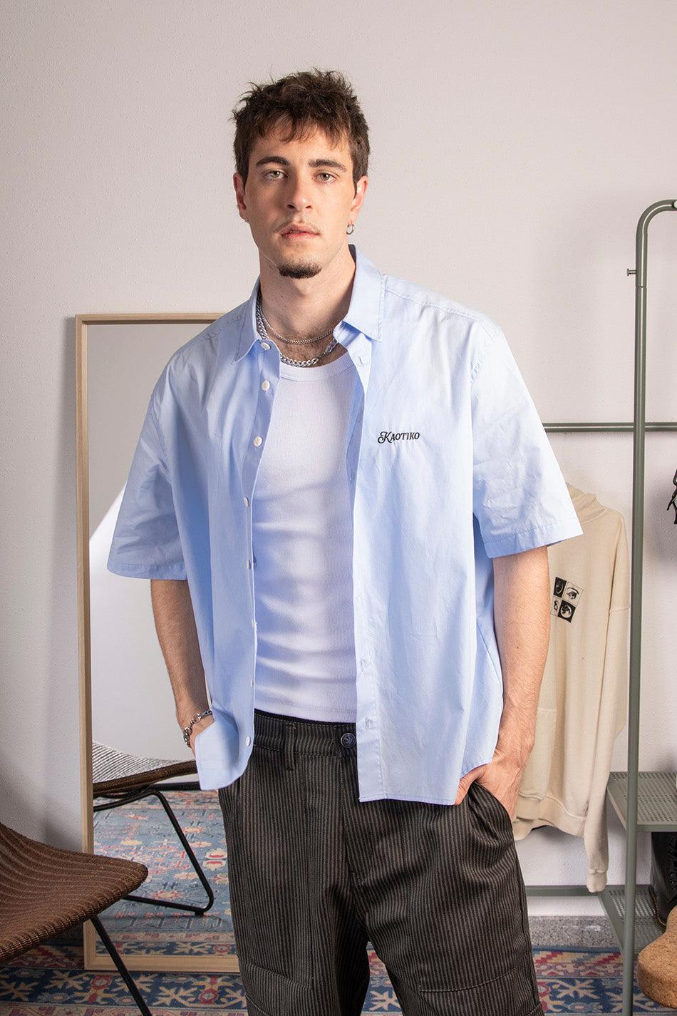 kaotiko Camisa Blue Eyes Phases Shirt Limitado a 3 días