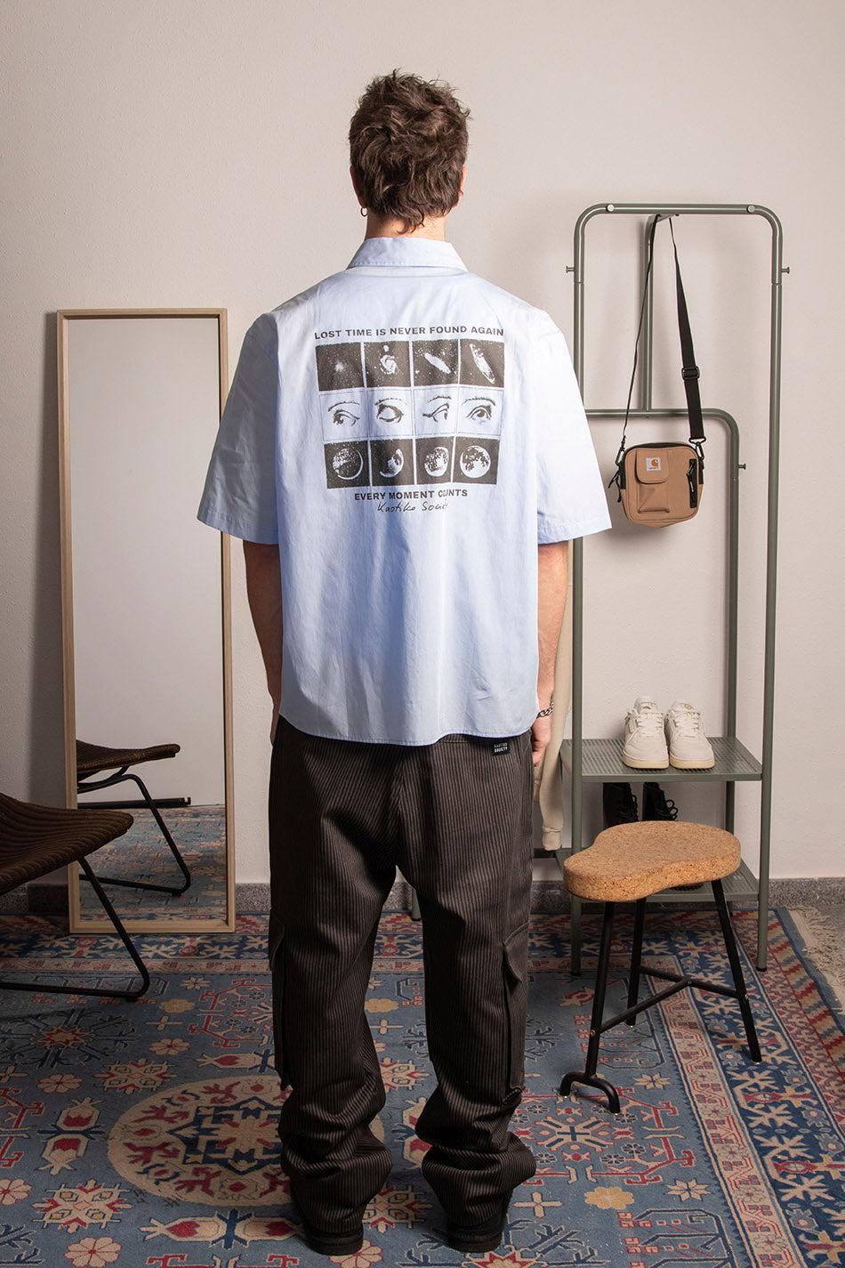 kaotiko Camisa Blue Eyes Phases Shirt Limitado a 3 días