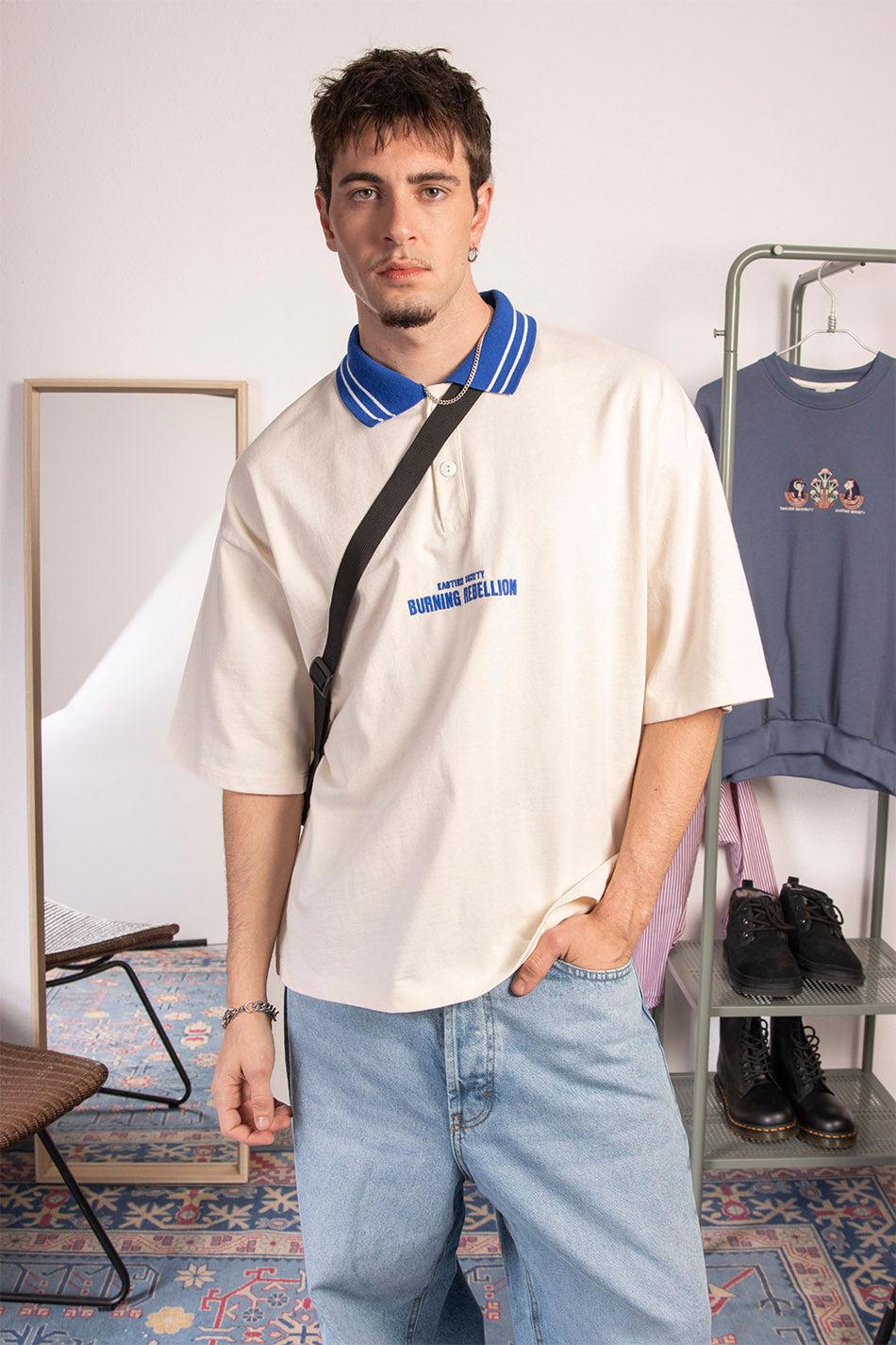 kaotiko Polo Burning Rebellion Organic Cotton Ahorra y exporta