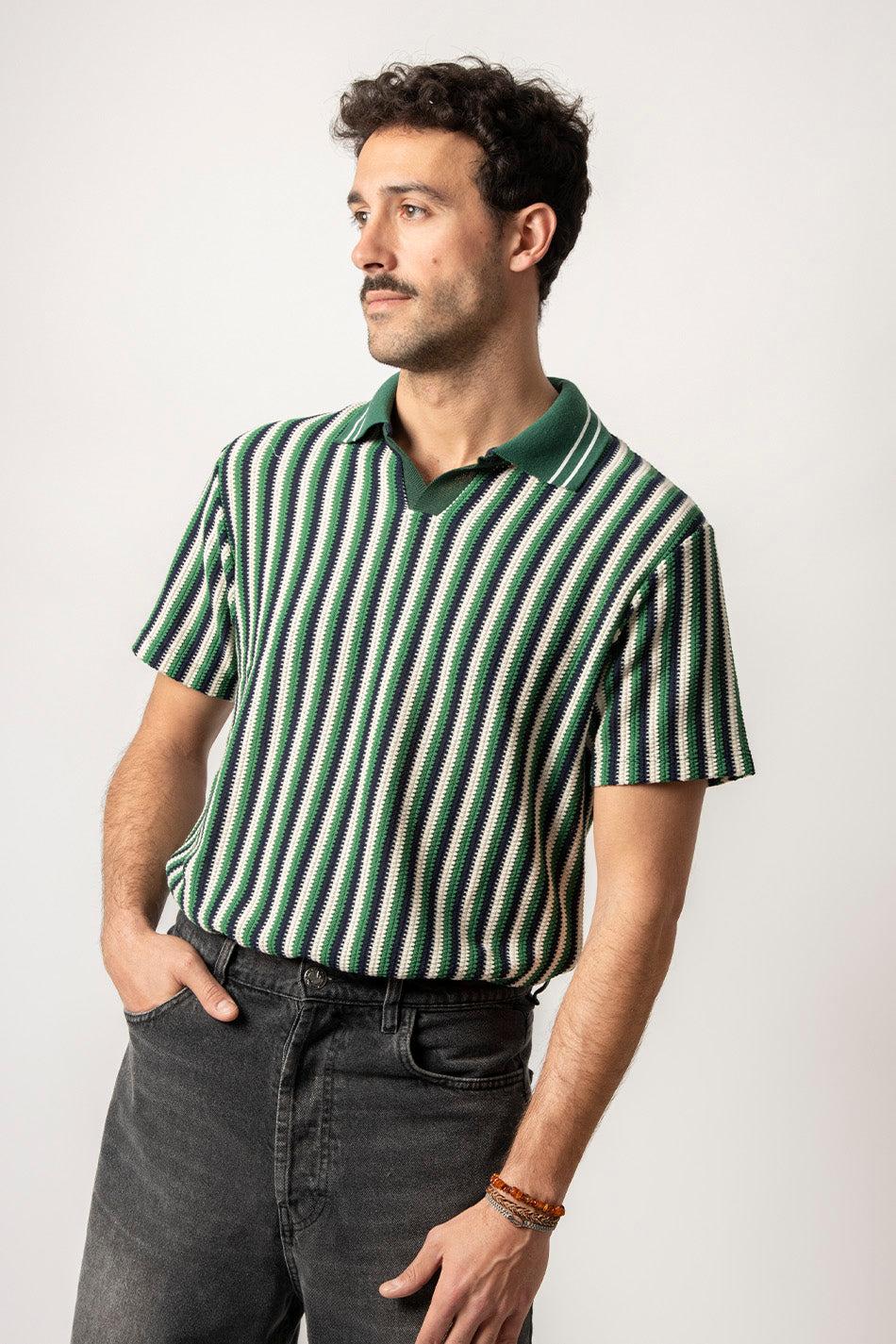 kaotiko Polo Striped Finn Grandes ahorros