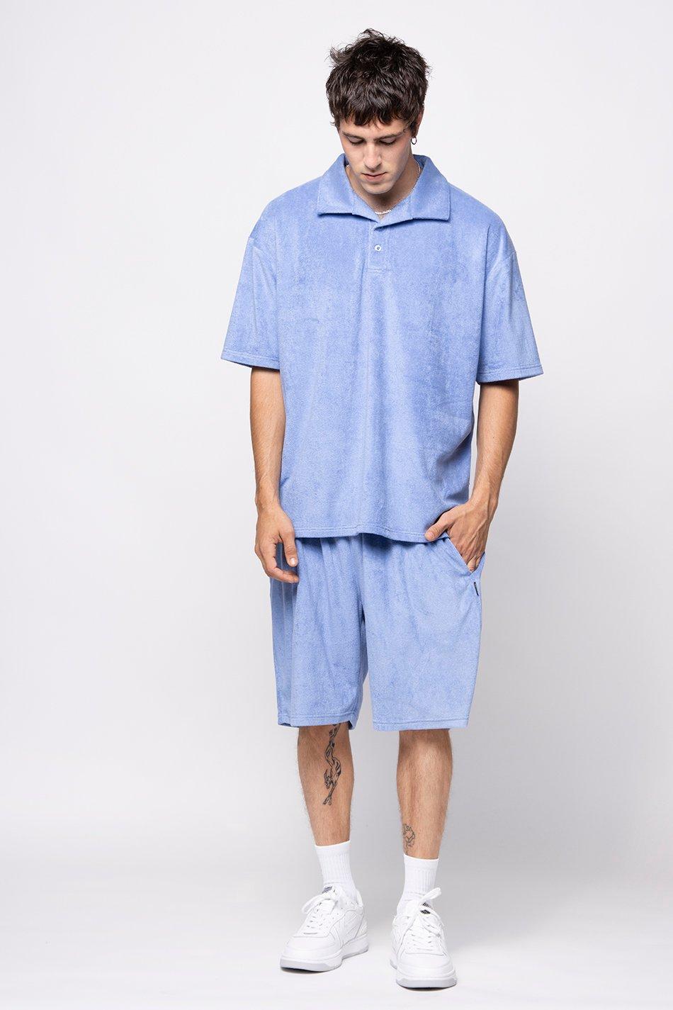 kaotiko Polo Towell Sky Blue Outlet