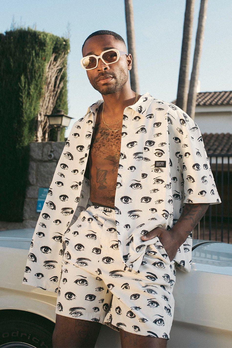 kaotiko Camisa Peek Canvas Outlet online