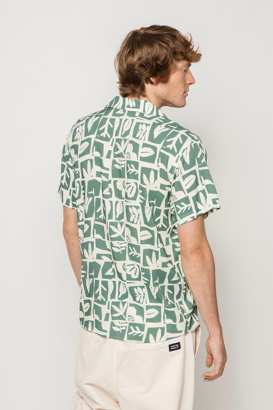 kaotiko Camisa Nature Abstract Tienda