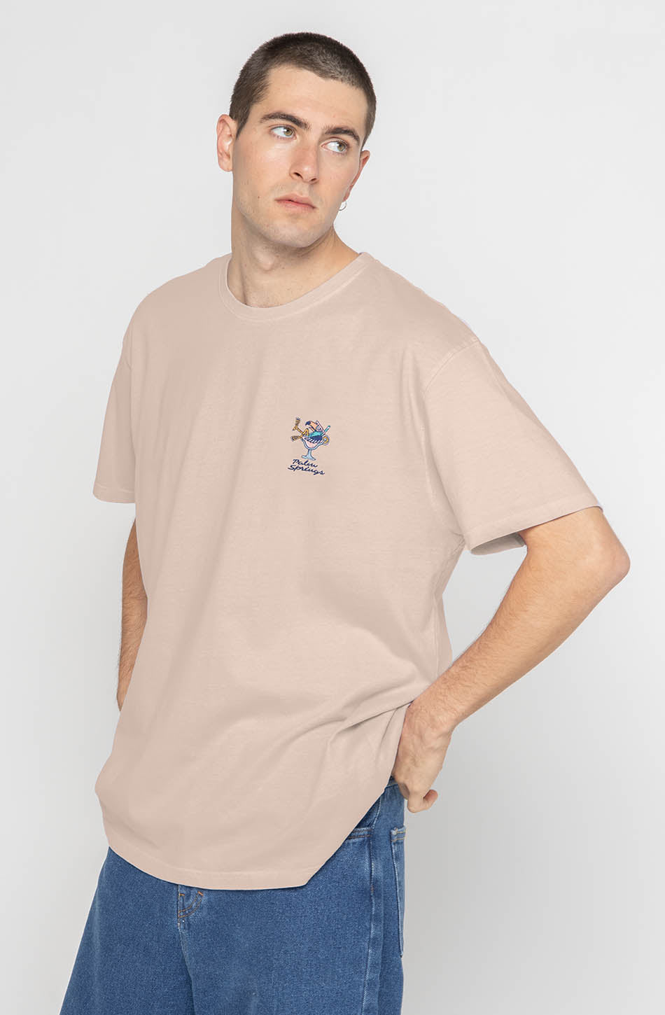kaotiko Camiseta Toucan Baby Pink Promoción por tiempo limitado