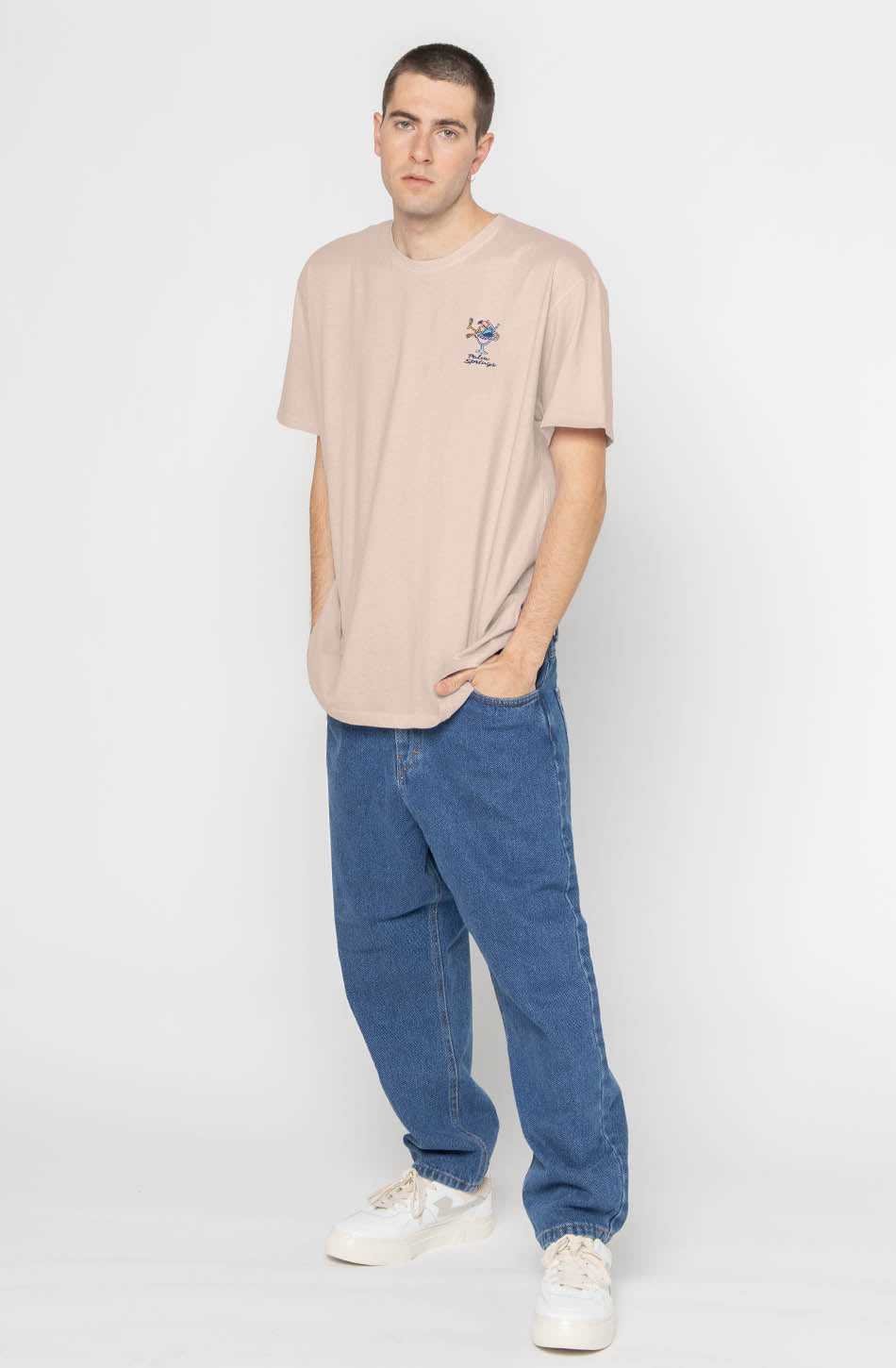 kaotiko Camiseta Toucan Baby Pink Promoción por tiempo limitado
