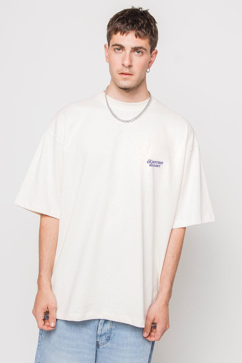 kaotiko Camiseta Kaotiko Resort Ivory Solo queda un día