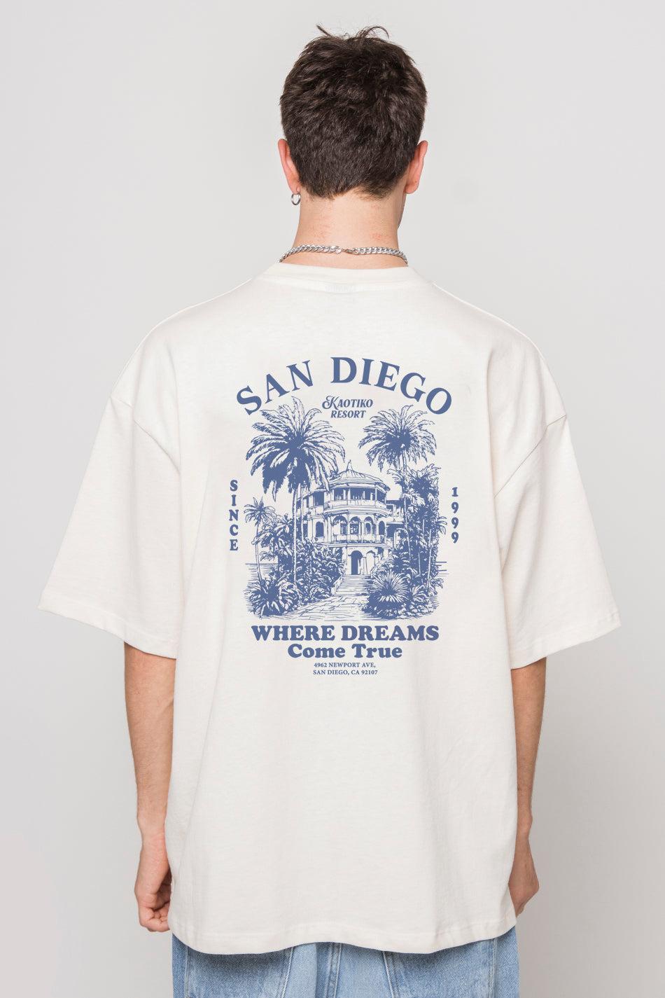 kaotiko Camiseta Kaotiko Resort Ivory Solo queda un día