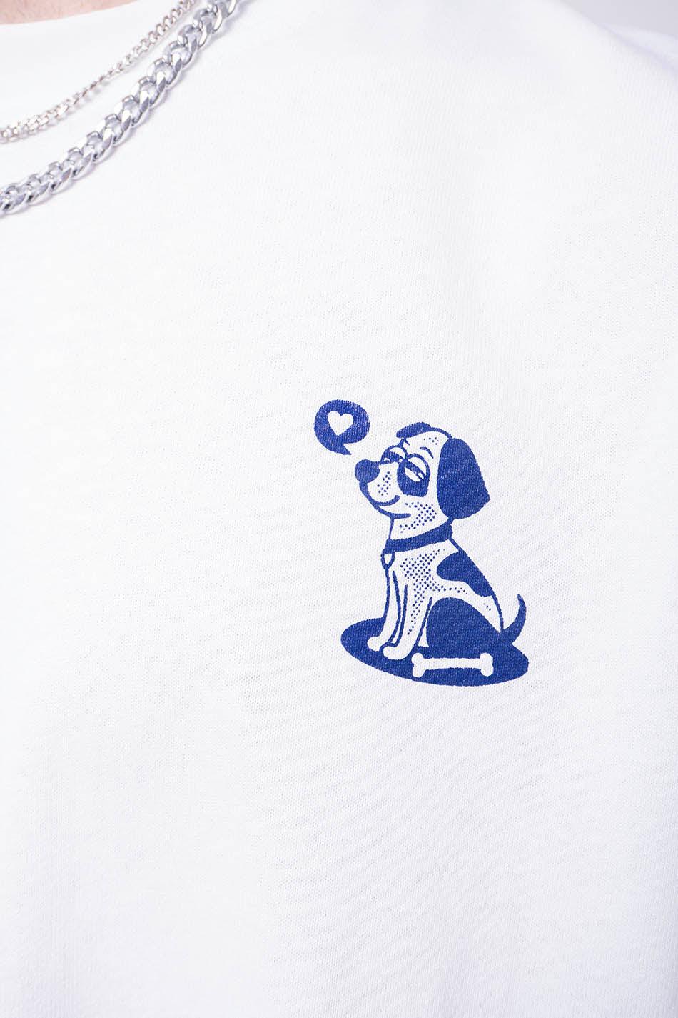 kaotiko Camiseta Doing Nothing Organic Cotton White Ofertas de temporada