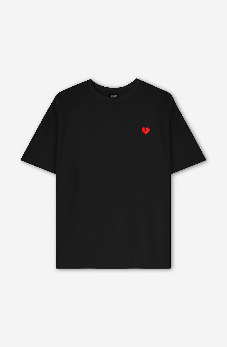 kaotiko Camiseta Dino Heart Black Precio ultrabajo