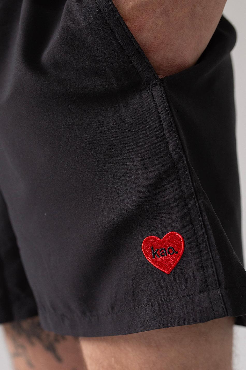 kaotiko Bañador Belt Heart Kao Black En línea