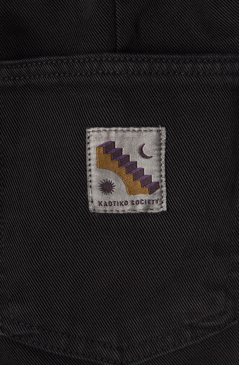 kaotiko Pantalón Casual Denim Black Rebajas online