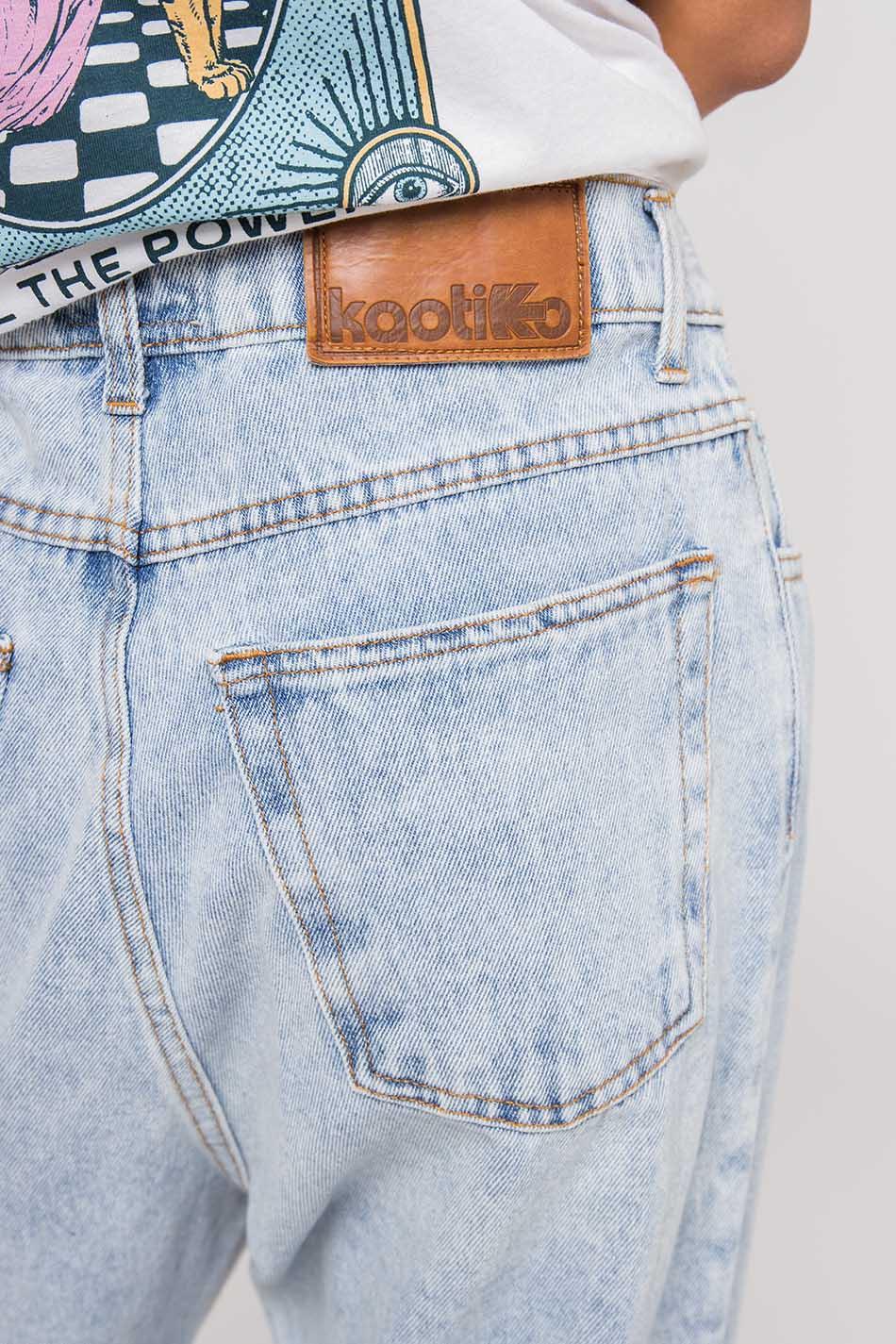 kaotiko Pantalón Regular Cropped Rebajas top