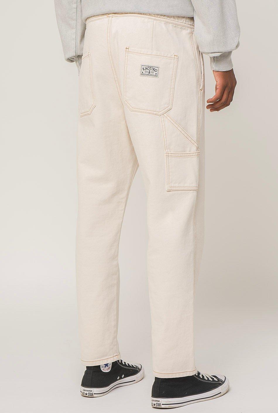 kaotiko Pantalón Carpenter crudo Solo hoy