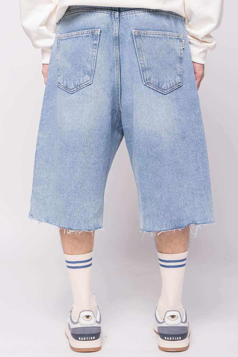 kaotiko Bermuda Loose Baggy Denim Grandes descuentos
